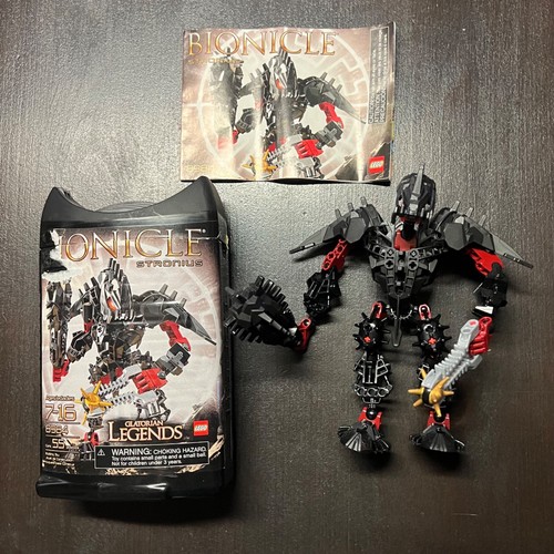 Lego bionicle glatorian 8984 - bionicle,